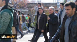 حضور پرشور مسؤولان و دانشجویان پردیس علاّمه طباطبایی اردبیل در راه پیمایی یوم الله 13 آبان  2