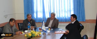 بازدید مشاور معاونت طرح و برنامه و توسعه دانشگاه فرهنگیان از پردیس ها و مراکز استان خراسان جنوبی