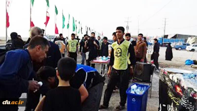 در آستانه اربعین حسینی:

موکب دانشگاه فرهنگیان خوزستان راه اندازی شد