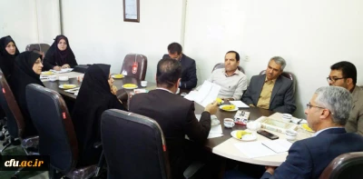 دومین جلسه کارشناسان مراکز مشاوره پردیس های استان مرکزی