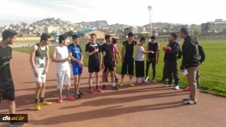 به مناسبت روز دانشجو، مسابقه دو و میدانی در پردیس شهید مدرس استان کردستان برگزار شد 2