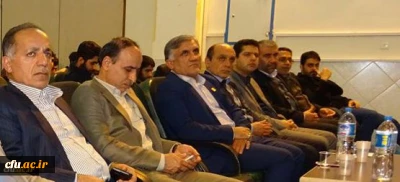 حضور دکتر قنبری در مراسم روز دانشجو در پردیس دکتر شریعتی ساری