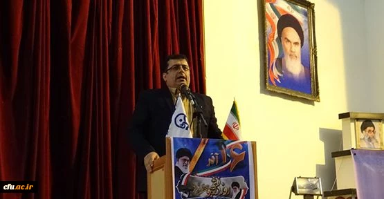 معاون دانشجویی دانشگاه فرهنگیان درمراسم روز دانشجو در پردیس دکترشریعتی ساری: 4