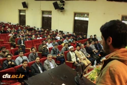 حضور دکتر قنبری در مراسم روز دانشجو در پردیس چمران تهران 3