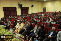 حضور دکتر قنبری در مراسم روز دانشجو در پردیس چمران تهران 5