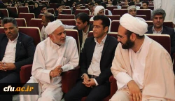 با حضور  امام جمعه اهل سنت بندرعباس برگزار شد:

مراسم هفته وحدت در دانشگاه فرهنگیان هرمزگان 2