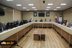 نشست صمیمانه مدیر کل مشاوره، بهداشت و سلامت با  معاونان، کارکنان حوزه دانشجویی و اعضای شورای صنفی پردیس های استان هرمزگان 2