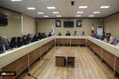 نشست صمیمانه مدیر کل مشاوره، بهداشت و سلامت با  معاونان، کارکنان حوزه دانشجویی و اعضای شورای صنفی پردیس های استان هرمزگان