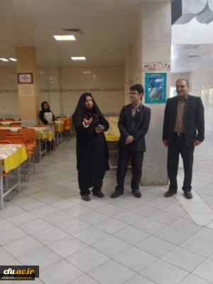 بازدید مدیر کل مشاوره بهداشت و سلامت سازمان مرکزی دانشگاه فرهنگیان از پردیس شهید باهنر شیراز