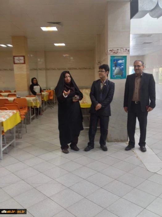 بازدید مدیر کل مشاوره بهداشت و سلامت سازمان مرکزی دانشگاه فرهنگیان از پردیس شهید باهنر شیراز 2