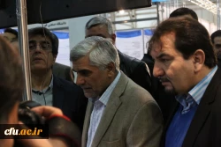 حضور وزیر علوم تحقیقات و فناوری در  غرفه دانشگاه فرهنگیان 2