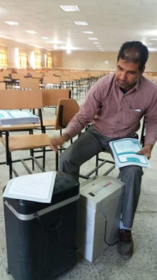 آزمون صلاحیت های حرفه ای در مشهد مقدس در حال برگزاری است 16