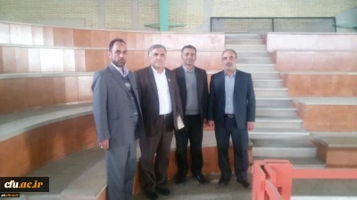 بازدید دکتر قنبری معاون دانشجویی دانشگاه فرهنگیان از مرکز شهید مطهری شیراز