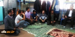 بازدید دکتر قنبری معاون دانشجویی دانشگاه فرهنگیان از مرکز شهید مطهری شیراز 5