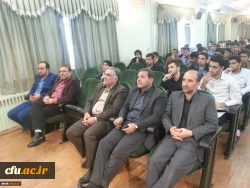 حضور دکتر عباس قنبری معاون محترم دانشجویی دانشگاه فرهنگیان در جمع صمیمی دانشجو معلمان پردیس شهید رجایی فارس 2