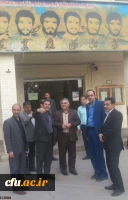 حضور دکتر عباس قنبری معاون محترم دانشجویی دانشگاه فرهنگیان در جمع صمیمی دانشجو معلمان پردیس شهید رجایی فارس 4