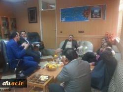 حضور دکتر عباس قنبری معاون محترم دانشجویی دانشگاه فرهنگیان در جمع صمیمی دانشجو معلمان پردیس شهید رجایی فارس 5