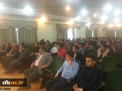 حضور دکتر عباس قنبری معاون محترم دانشجویی دانشگاه فرهنگیان در جمع صمیمی دانشجو معلمان پردیس شهید رجایی فارس 7