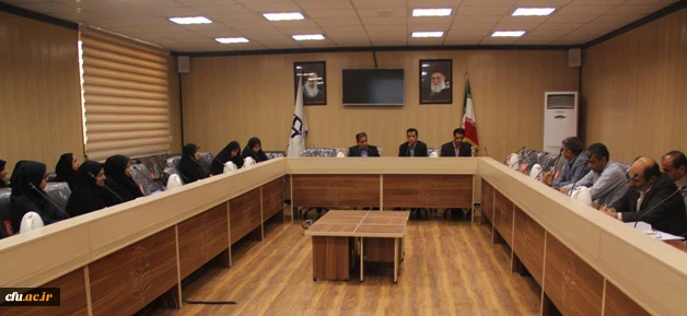 در دانشگاه فرهنگیان هرمزگان برگزار شد:

 نشست توجیهی مدیران مدارس و اساتید راهنمای کارورزی 4