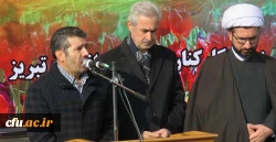 حضور دانشگاه فرهنگیان استان آذربایجان شرقی در مراسم حمایت از جبهه مقاومت اسلامی و مردم ستمدیده سوریه 3