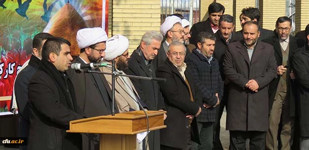 حضور دانشگاه فرهنگیان استان آذربایجان شرقی در مراسم حمایت از جبهه مقاومت اسلامی و مردم ستمدیده سوریه 5