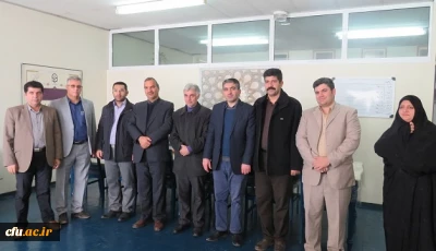 بازدید هیات نظارت و ارزیابی دانشگاه محقّق اردبیلی از پردیس علامه طباطبایی اردبیل