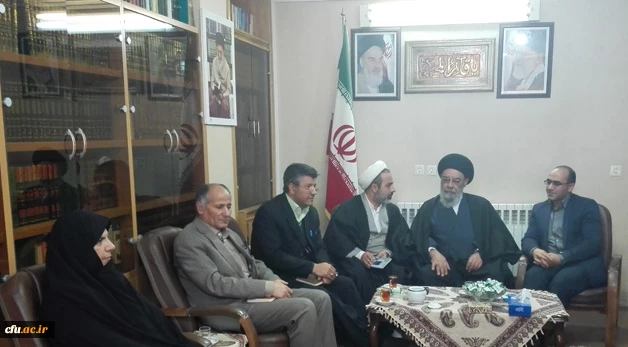 دیدار مسئولان دانشگاه فرهنگیان اصفهان با نماینده ولی فقیه در استان و امام جمعه اصفهان 2