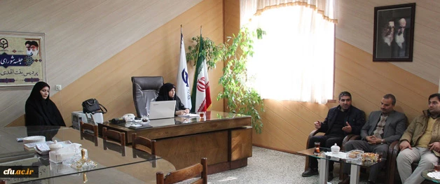 بازدید هیات  نظارت و ارزیابی دانشگاه محقّق اردبیلی از پردیس بنت الهدی صدر و واحد آزادگان نیر  3