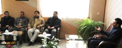 بازدید هیات  نظارت و ارزیابی دانشگاه محقّق اردبیلی از پردیس بنت الهدی صدر و واحد آزادگان نیر