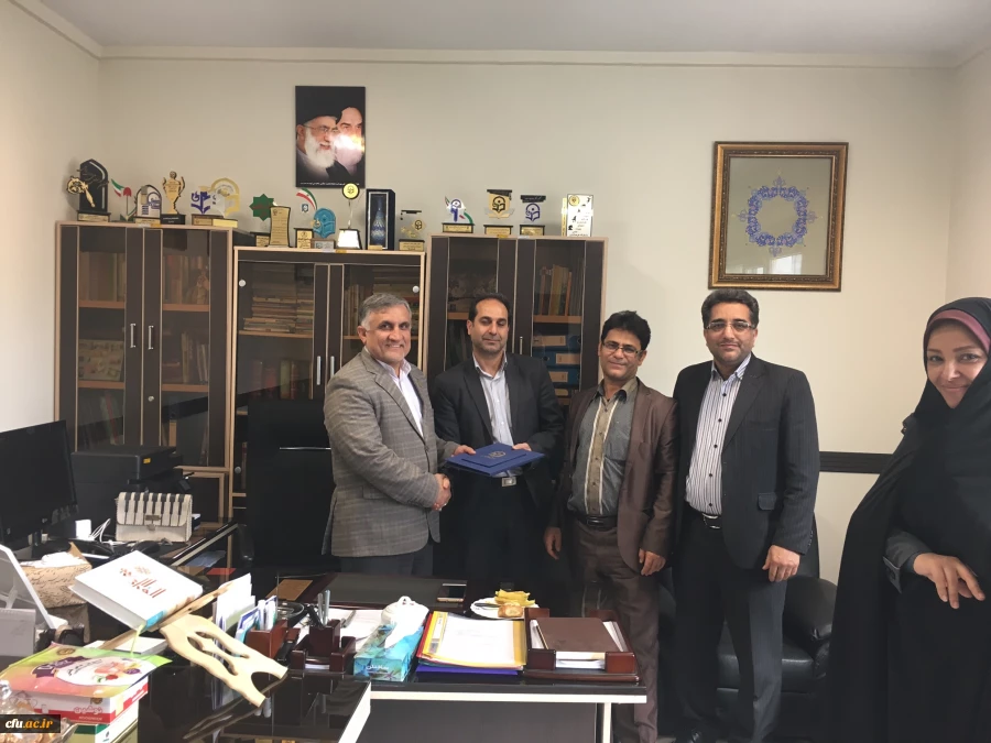 مراسم تودیع آقای زمانی، رئیس اداره رفاه اداره کل دانشجویی 3