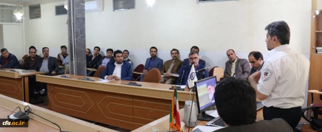 با حضور کارکنان و اساتید پردیس های استانی دانشگاه برگزار شد:

دوره بالندگی"کمک های اولیه، امداد و نجات"
 7