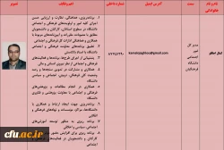 دکترکمال اجاقلو -مدیر کل برنامه ریزی فرهنگی و اجتماعی