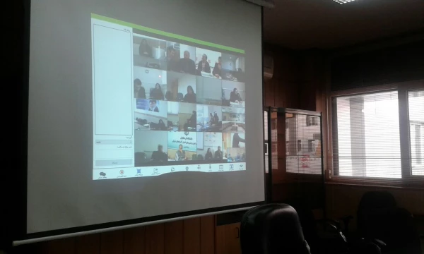 برگزاری جلسه ی ویدئو کنفرانسی آموزشی تربیت مشاور تلفنی (طرح صدای مشاور) 3