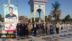 برنامه های ایام الله فجر در پردیس آیت الله خامنه ای گرگان:

تجدید میثاق با آرمان های شهدا و نواخته شدن زنگ انقلاب 
 5