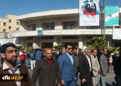 حضور کارکنان، اساتید ودانشجویان پردیس های  سیستان وبلوچستان در راهپیمایی 22بهمن  3