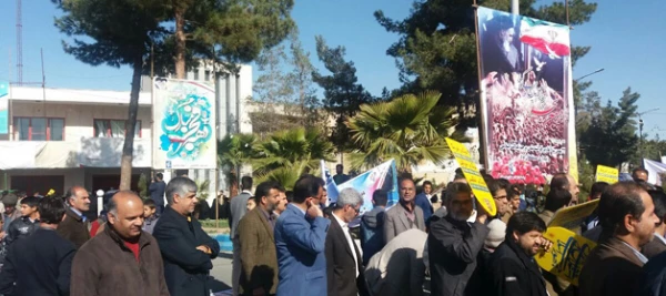 حضور کارکنان، اساتید ودانشجویان پردیس های  سیستان وبلوچستان در راهپیمایی 22بهمن  5