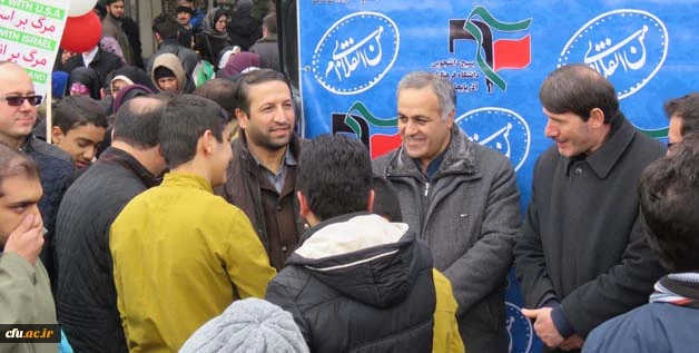 راهپیمایی خانواده دانشگاه فرهنگیان استان آذربایجان شرقی در یوم الله 22 بهمن 3