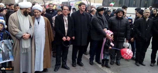 راهپیمایی خانواده دانشگاه فرهنگیان استان آذربایجان شرقی در یوم الله 22 بهمن 5