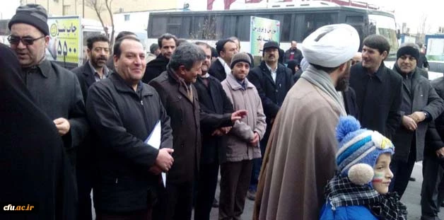 راهپیمایی خانواده دانشگاه فرهنگیان استان آذربایجان شرقی در یوم الله 22 بهمن 6