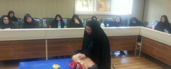 در دانشگاه فرهنگیان هرمزگان برگزار شد:

دوره بالندگی حرفه ایی" کمک های اولیه » 
 2