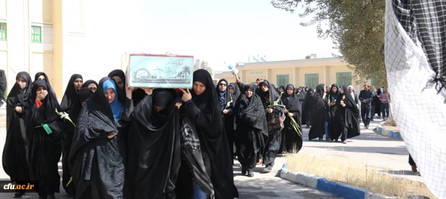 در ایام شهادت حضرت زهرا(س) :

عطر شهادت در فضای دانشگاه فرهنگیان یزد پیچید
 12