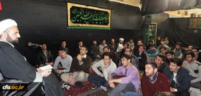 برگزاری مراسم ایام فاطمیه(س) در پردیس شهید رجایی قزوین