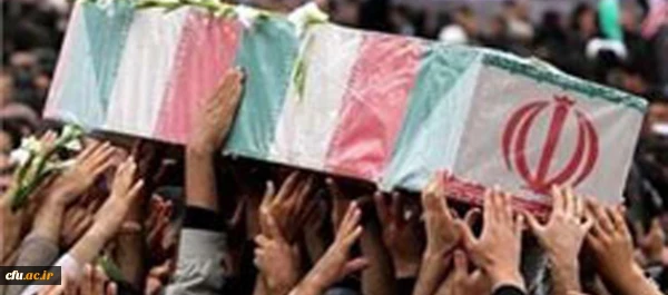 مراسم استقبال از شهید گمنام در  پردیس شهید مدرس دانشگاه  فرهنگیان استان ایلام 2