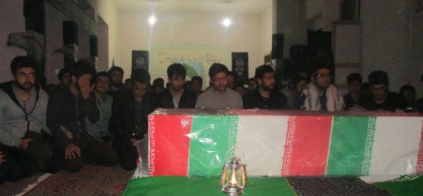 مراسم استقبال از شهید گمنام در  پردیس شهید مدرس دانشگاه  فرهنگیان استان ایلام 3