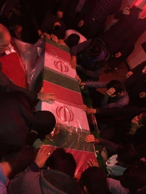 مراسم استقبال از شهید گمنام در  پردیس شهید مدرس دانشگاه  فرهنگیان استان ایلام 4