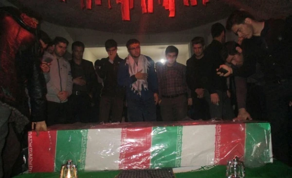 مراسم استقبال از شهید گمنام در  پردیس شهید مدرس دانشگاه  فرهنگیان استان ایلام 6