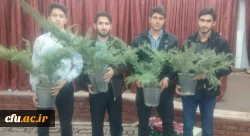 مراسم روز درختکاری در پردیس علامه امینی(ره)  برگزار شد 6