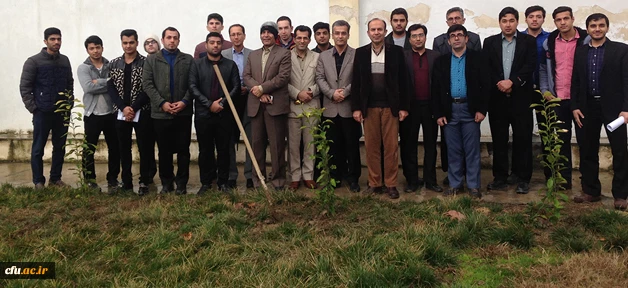 برگزاری مراسم روز درختکاری در پردیس آیت الله خامنه ای گرگان  2