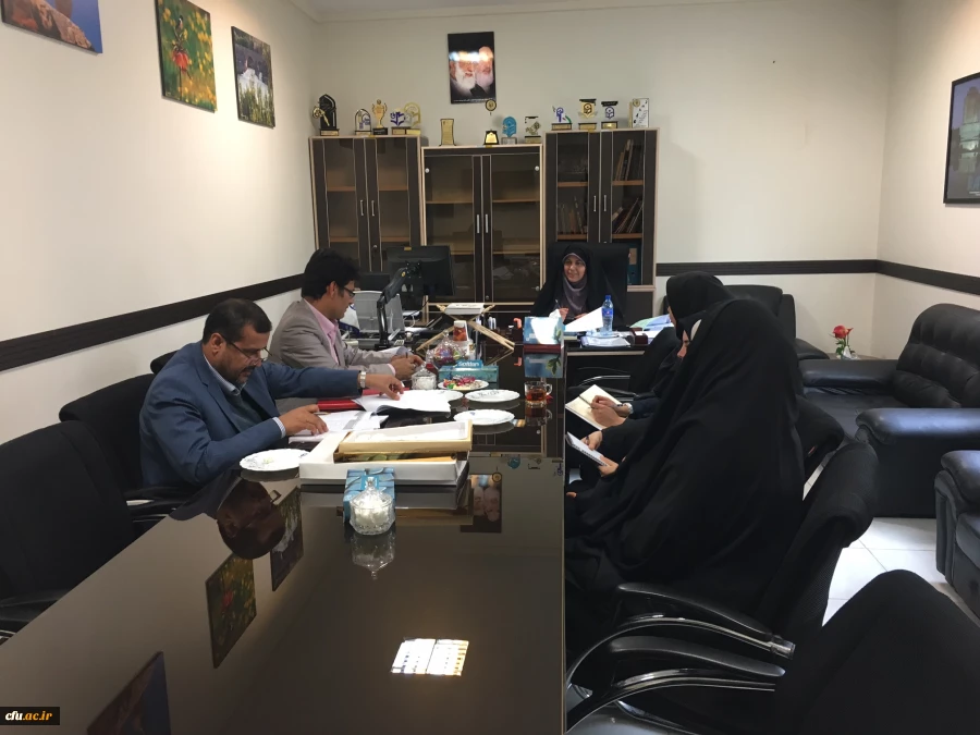 جلسه سرپرست جدید معاونت دانشجویی با ادره کل مشاوره، بهداشت و سلامت 7