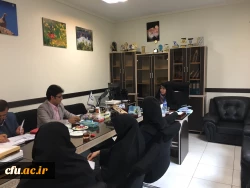 جلسه سرپرست جدید معاونت دانشجویی با ادره کل مشاوره، بهداشت و سلامت 8